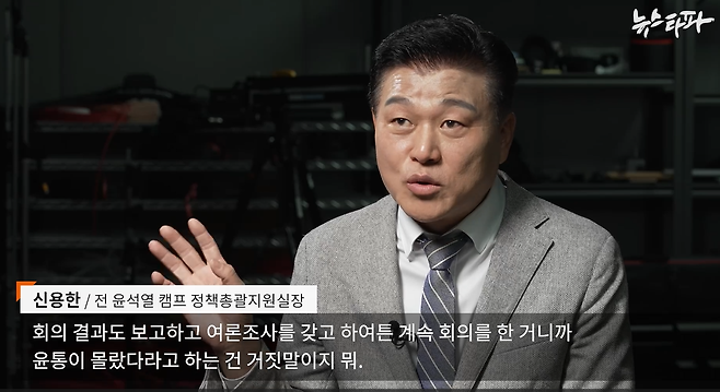 윤석열 후보 캠프에서 정책총괄지원실장을 지낸 신용한 전 서원대 석좌교수.