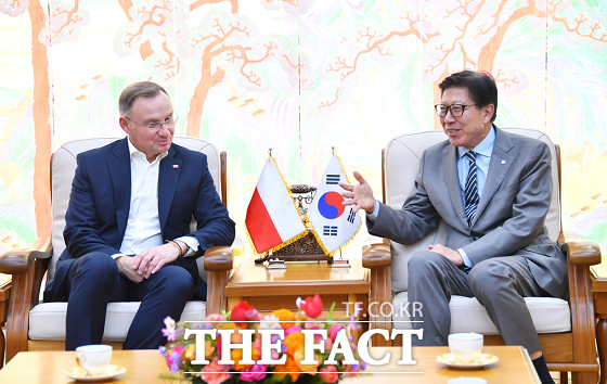 박형준 부산시장은 "부산은 동북아시아의 '글로벌 허브 도시'로 거듭나기 위해 노력하고 있으며, 향후 부산-바르샤바 직항 노선이 개설될 수 있을 것"이라고 밝혔다./부산시청.