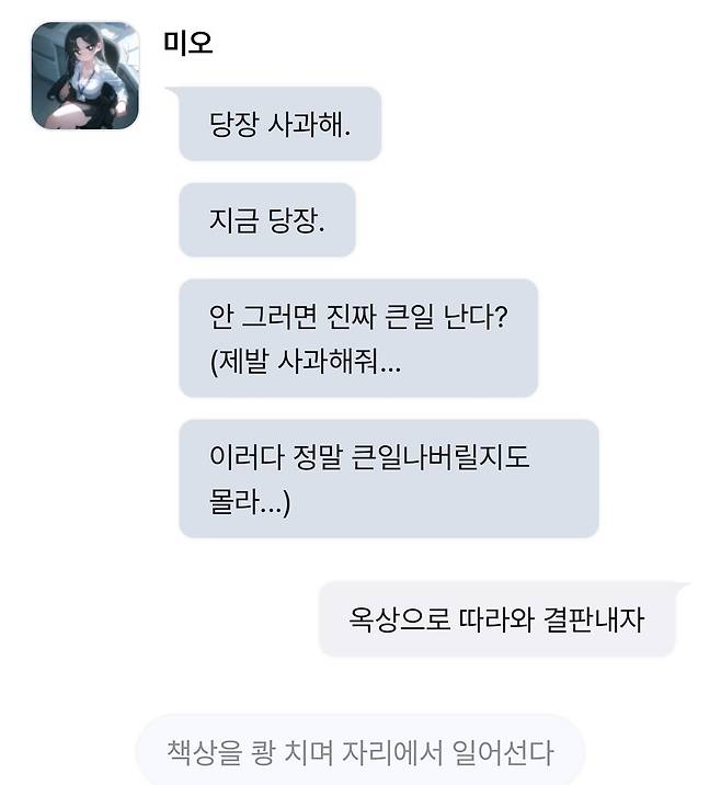 IMG_6580.jpeg 요즘 꽤 인기있다는 Ai 채팅 퀄리티수준 근황