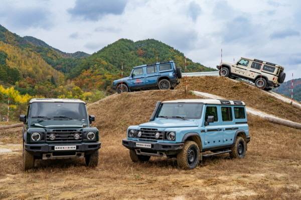 “거칠게 놀아볼까?…이네오스, ‘그레나디어 오프로드 파쿠르’ 개장 [사진제공=차봇모터스]