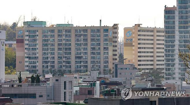 관악구 미성동 건영아파트 전경 [연합뉴스 자료사진]