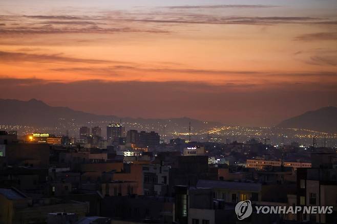 이스라엘이 공습한 이란 테헤란 [AFP 연합뉴스 자료사진]