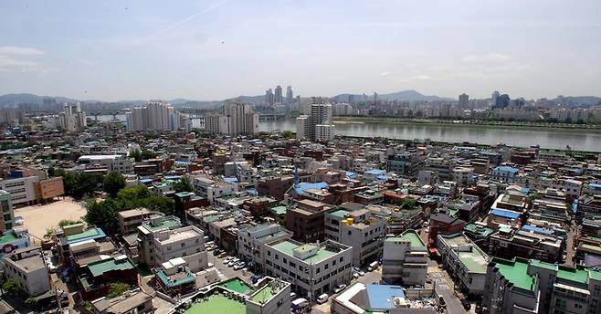 서울 성동구 성수전략정비구역 일대 전경. 매경DB