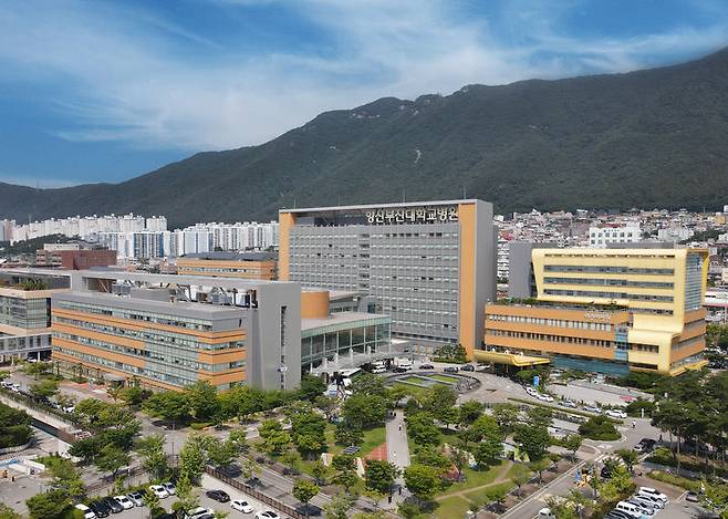 [양산=뉴시스] 안지율 기자 = 양산부산대학교병원 전경. (사진=뉴시스 DB). photo@newsis.com *재판매 및 DB 금지