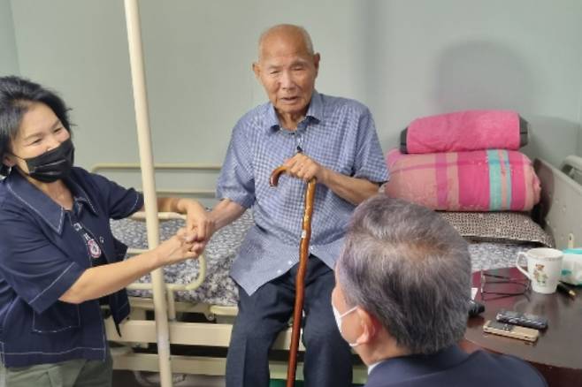 일제강점기 강제동원 피해자 이춘식 할어버지. 일제강제동원시민모임 제공