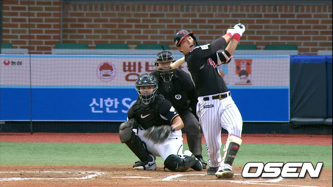 KBO 폴리그에 출전한 LG 문정빈 / KBO 제공