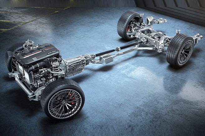 AMG GLC 43 4MATIC 쿠페 파워트레인