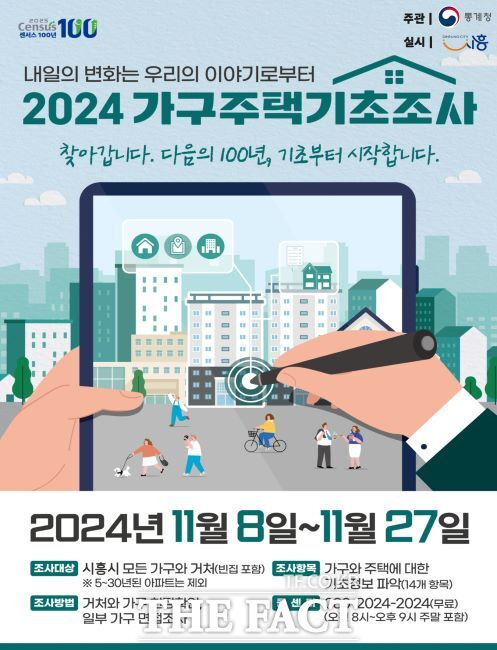 2024 가구주택기초조사 포스터./시흥시