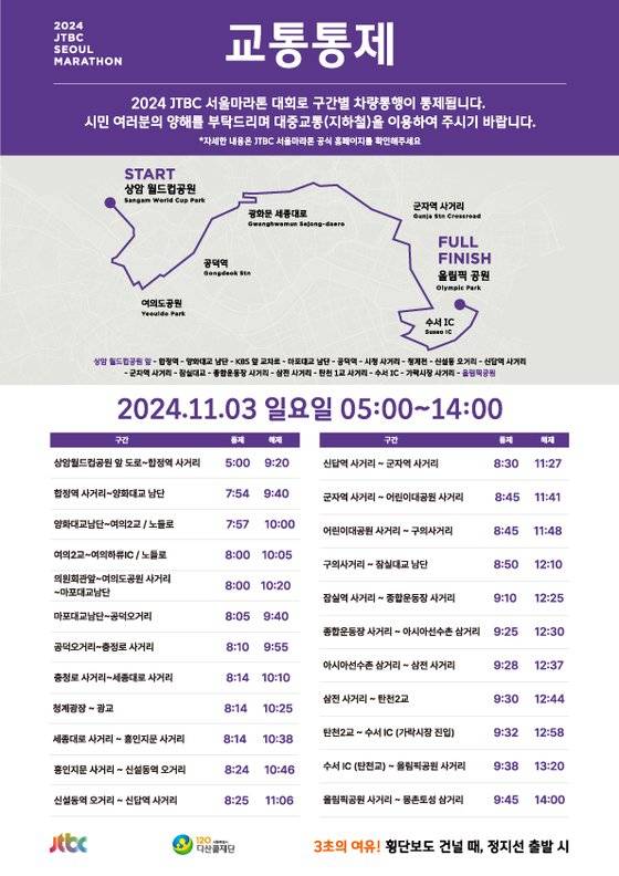 2024 JTBC마라톤