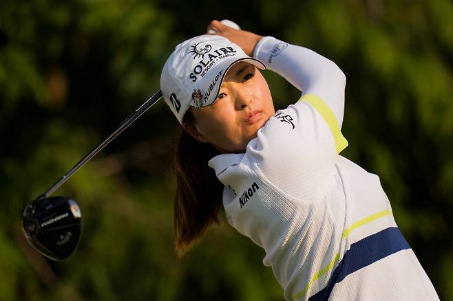 고진영이 LPGA 투어 토토 재팬 클래식 1라운드를 2위로 마쳤다. /사진= 로이터