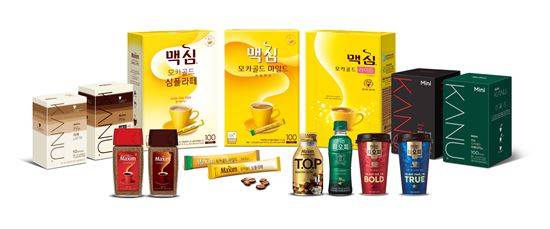 동서식품 커피 제품[사진제공=동서식품]