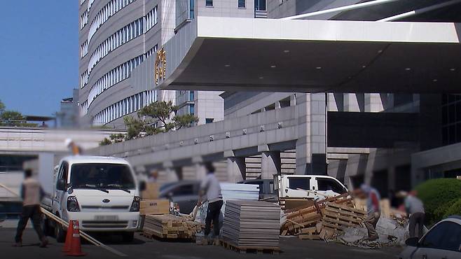 대통령실 이전 당시 청사 [자료사진]