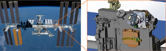 CODEX는 발사이후 국제우주정거장에 설치한다. [사진=우주청/NASA]