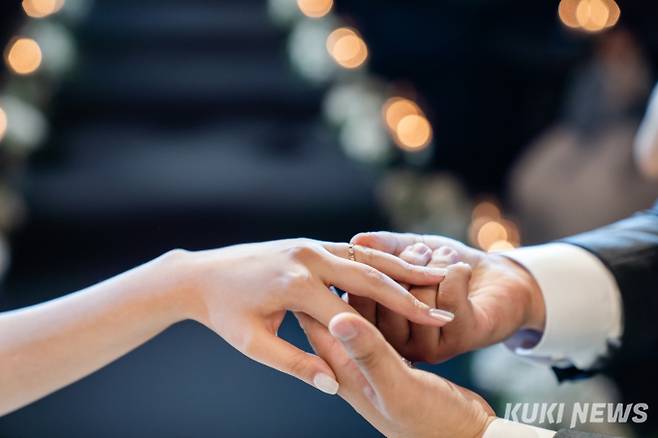 결혼식 사진. 독자 제공