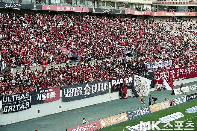 FC 서울 서포터스. 사진=이근승 기자