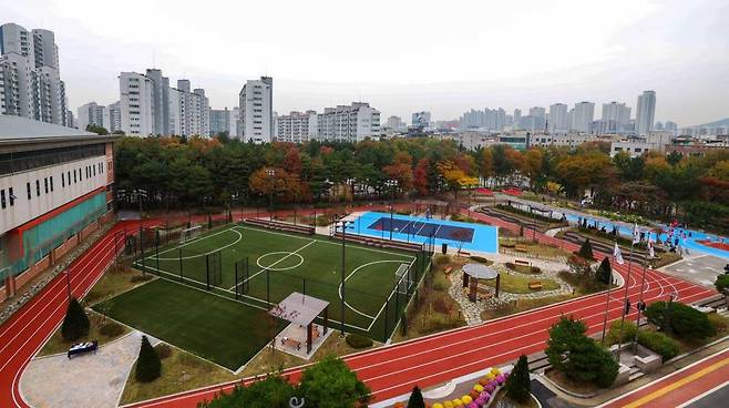 안산 송호고 미래형운동장 [경기도교육청 제공. 재판매 및 DB 금지]