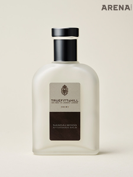 TRUEFITT&HILL 면도로 상처받은 피부를 회복시키고 보습 효과로 안정감을 더하는 샌달우드 애프터셰이브 밤 100mL 9만5000원 트루핏앤힐 제품.
