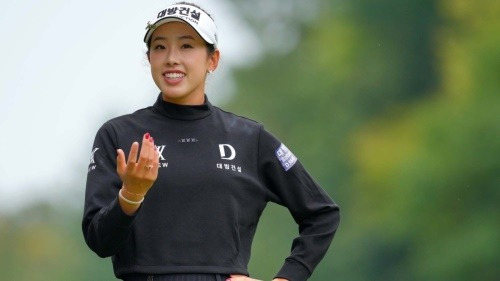 18홀을 단 20번의 퍼트로 마무리한 재미교포 노예림. [사진=LPGA]