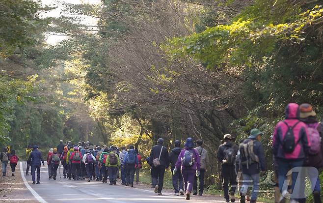 제14회 한라산 고상돈로 걷기대회(제주도 제공)/뉴스1