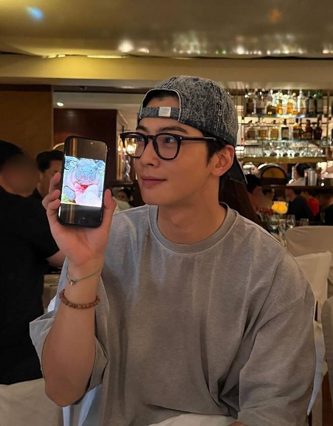 차은우 소셜미디어