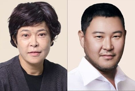 [서울=뉴시스] 개그우먼 조혜련(왼쪽)과 배우 조지환(사진=공연포스터 갈무리) 2024.11.03. photo@newsis.com *재판매 및 DB 금지