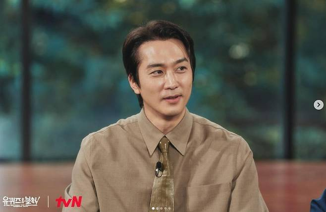 배우 송승헌. tvN ‘유 퀴즈 온 더 블럭’ 공식 SNS캡처