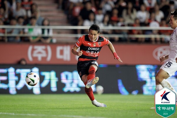 프로축구 K리그1 포항 스틸러스 수비수 이태석. 사진┃한국프로축구연맹