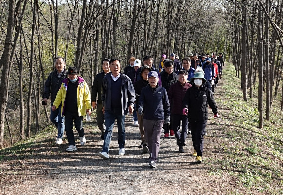 지난해 열린 '제14회 우포늪생명길 걷기대회' 전경. [사진=경상남도 창녕군]