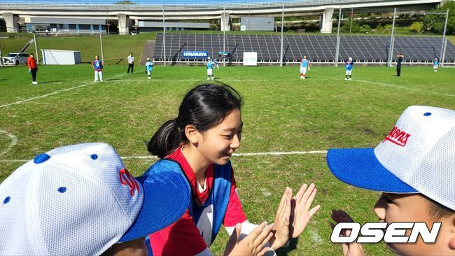 서울 금동초등학교가 참가한 ‘일본 아이치현 국제교류 티볼대회’ /OSEN DB