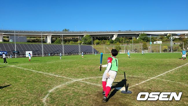 서울 금동초등학교가 참가한 ‘일본 아이치현 국제교류 티볼대회’ /OSEN DB