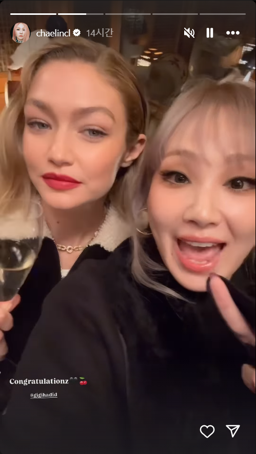 투애니원 씨엘과 함께한 스타들