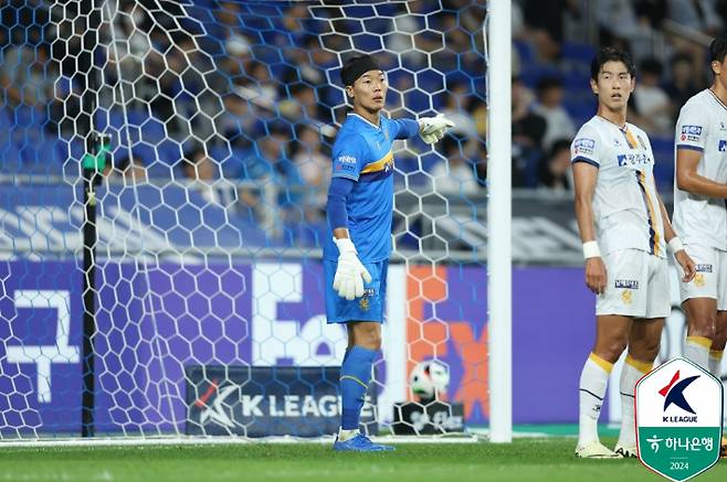 광주 김경민. 한국프로축구연맹 제공