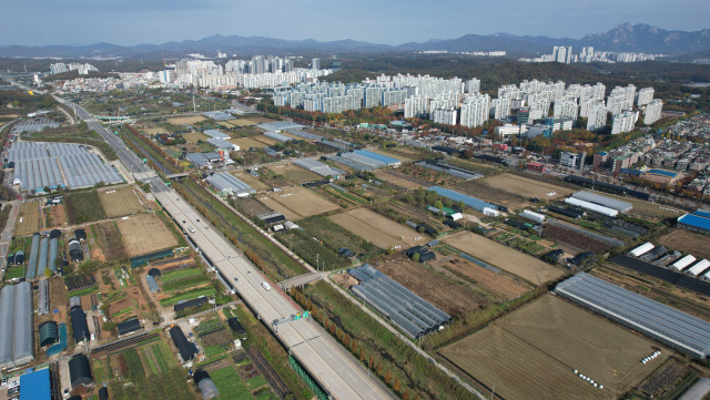 고양 대곡 신규 택지 지역 전경. 권욱 기자 2024.11.5