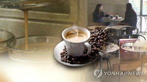 커피 한잔 [연합뉴스 사진]