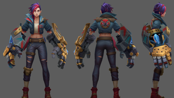 - 아케인 싸움꾼 바이