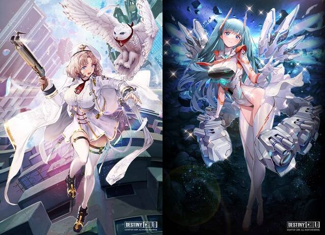 '데스티니 차일드' 원작 일러스트레이션 /컴투스