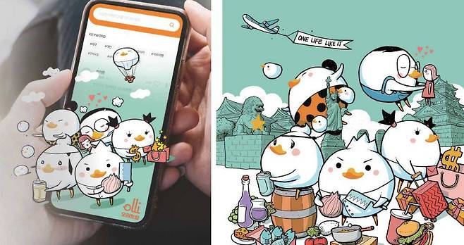 오리트립 캐릭터 이미지 / 출처=타오코퍼레이션