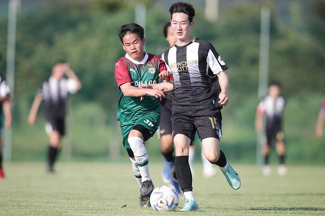 K리그 유니파이드 인터네셔널컵 경기 사진. 한국프로축구연맹