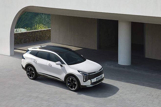 더 뉴 스포티지 측면