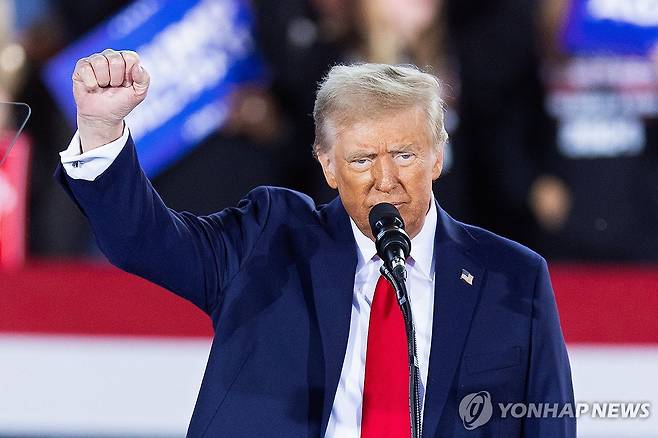 "트럼프, 남부 경합주 조지아도 승리"<NBC> [AFP=연합뉴스]