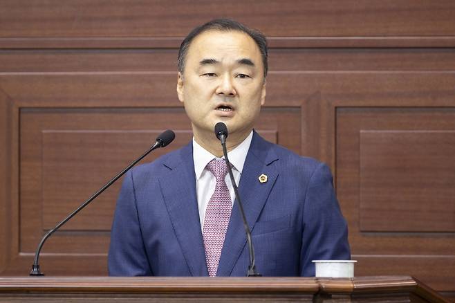 박규탁 경북도의원, 도정질문 [경북도의회 제공. 재판매 및 DB 금지]