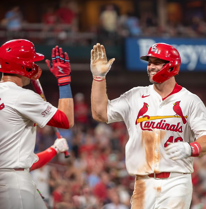 (세인트루이스 시절의 '거포' 1루수 폴 골드슈미트)