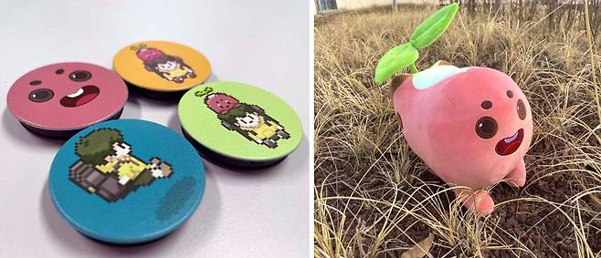 텀블벅에 올라온 '바라빈 탐험단' 굿즈 샘플 이미지