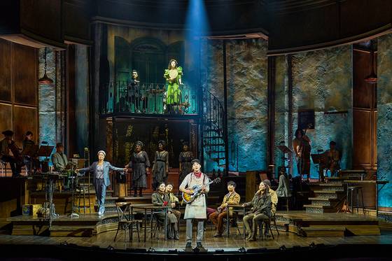 A scene from the musical ″Hadestown″ staged in Charlotte Theater in Songpa District, southern Seoul, from July to October. [S&CO]