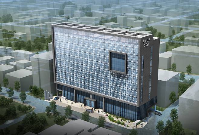 신라스테이 전주 조감도. [호텔신라 제공]