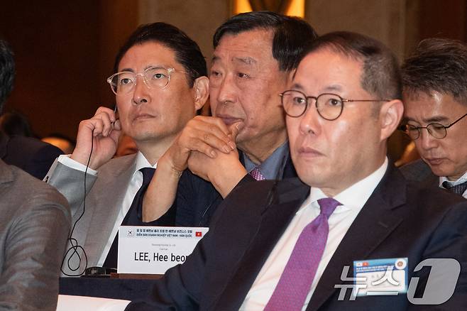 조현상 HS효성 부회장(오른쪽) 2024.7.1/뉴스1 ⓒ News1 유승관 기자