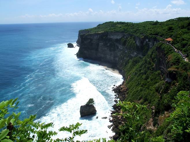 &nbsp;울루와뜨 절벽사원 /사진-모두투어
