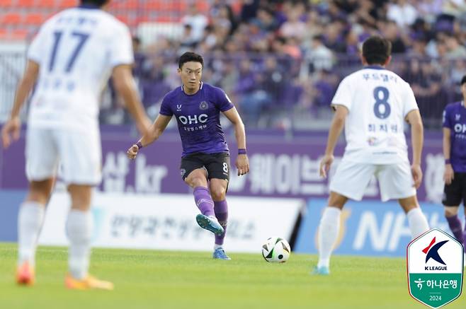 FC안양 미드필더 김정현. 사진=프로축구연맹