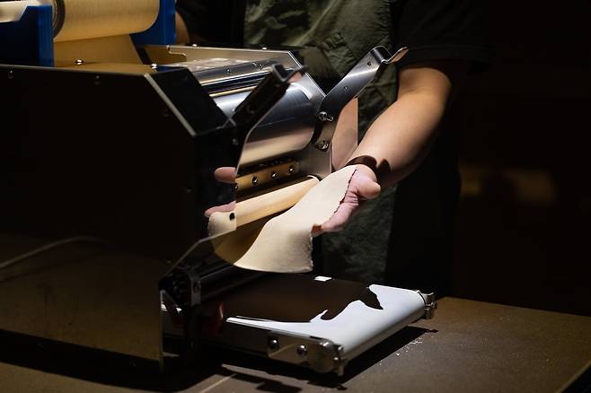 윤서울의 자가제면. /윤서울