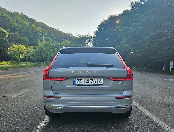 XC60 후면. ⓒ데일리안 정진주 기자